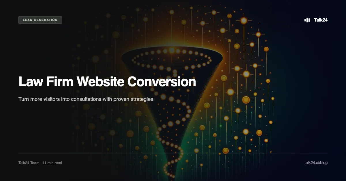 Law Firm Website Conversion Optimization