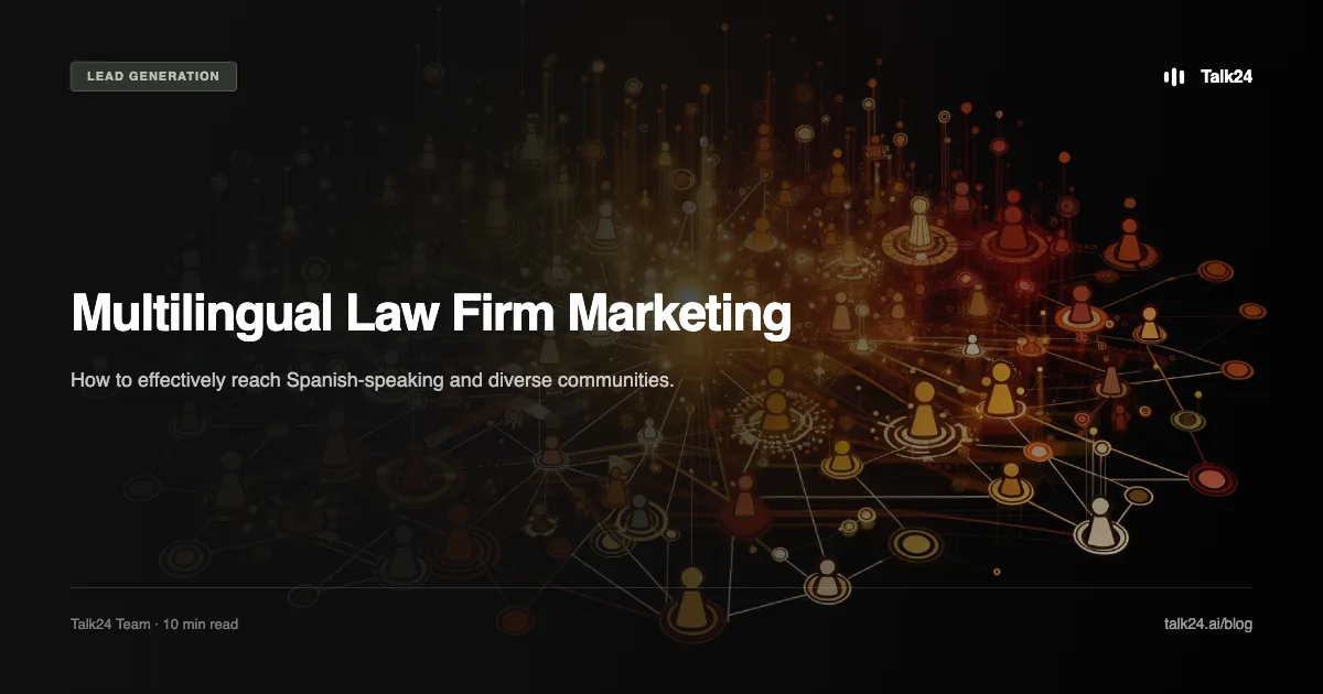 Multilingual Law Firm Marketing: Reaching Diverse Communities